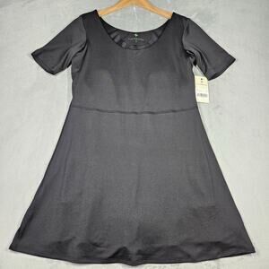 Tuckernuck Step In Rosemary Golf Dress Womens Large Black Sport Dress Athletic